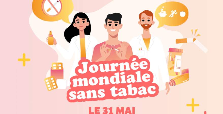 Illustration de la journée mondiale sans tabac