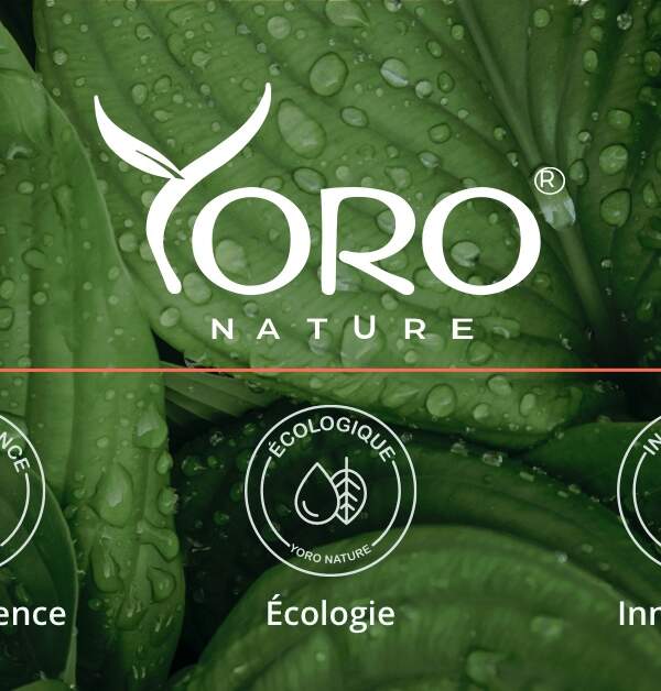 Logo Yoro Nature proposant des produits durables personnalisables pour professionnels de la pub